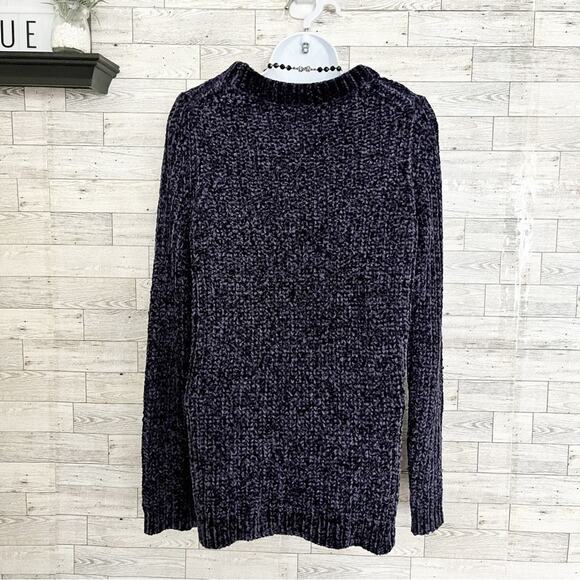 TALBOTS Blue Chenille Pullover Sweater, S - Picture 7 of 9